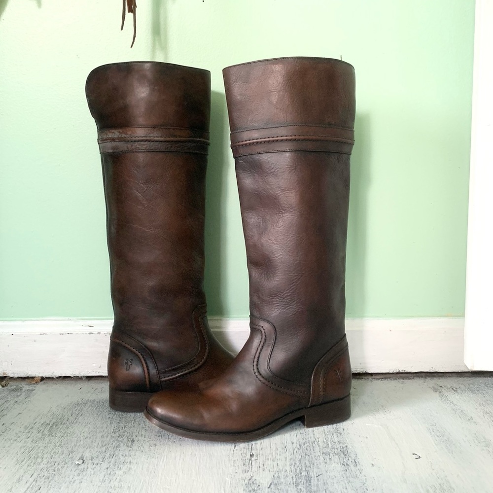 🌵Women’s Frye Melissa Trapunto Riding Boots🌵